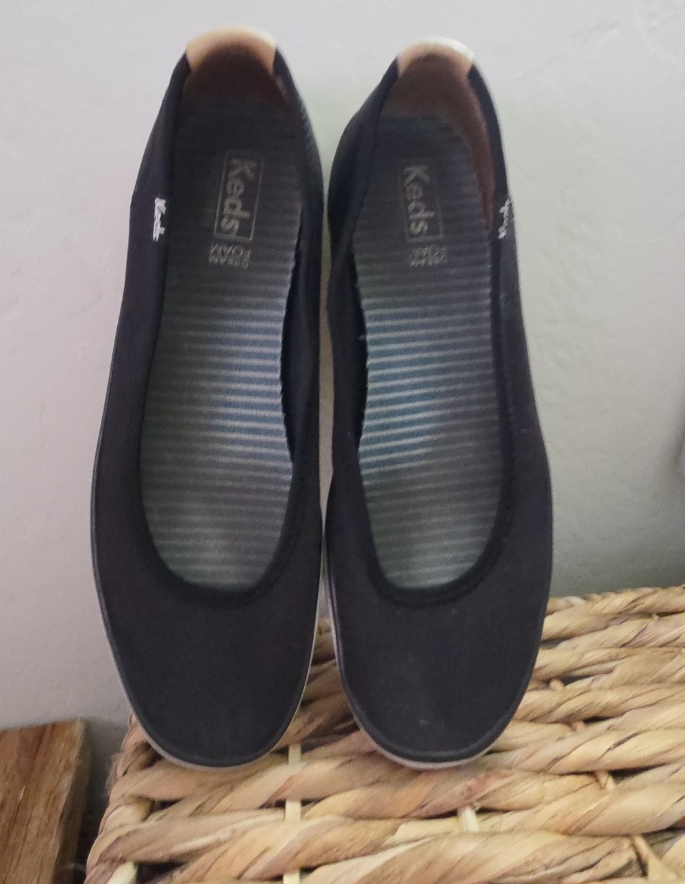 Keds Casual Black Women’s Slip-On Flats